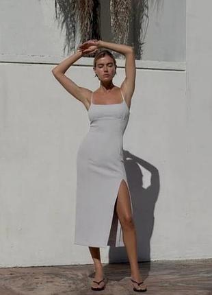 Летнее платье сарафан от zara.
