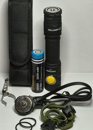 Armytek partner c2 v4 magnet usb тепле світло warm