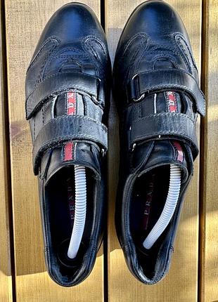 Кроссовки кожаные мужские prada оригинал
