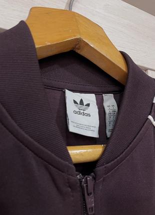 Олімпійка бомбер adidas adicolor classics sst track jacket black iy9854 розмір l оригінал 5