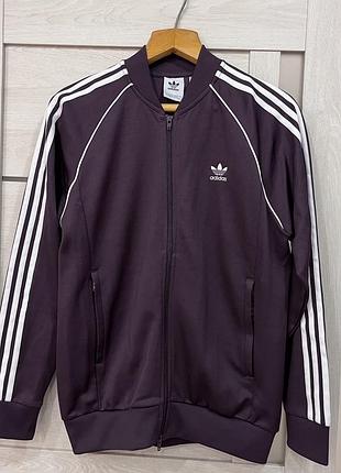 Олімпійка бомбер adidas adicolor classics sst track jacket black iy9854 розмір l оригінал 7