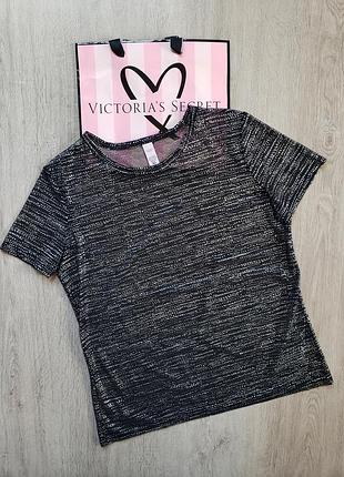 Футболка, футболкп-сетка victoria’s secret, тонкая, невесомая 10-12 р-ру.