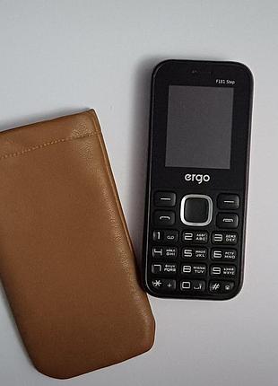 Мобильный телефон ergo f181 step dualsim black (в коробке)