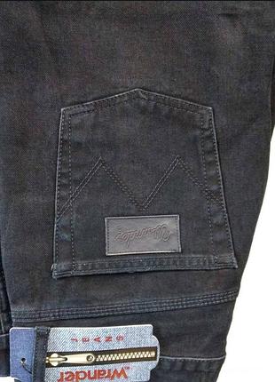Джинсы мужские классические (black black)