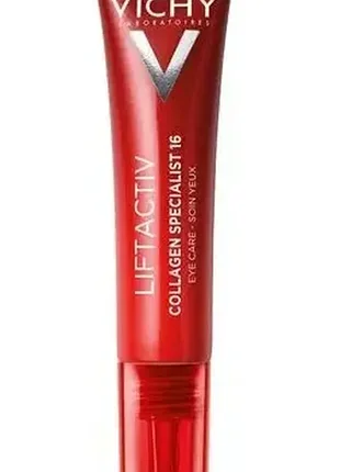 Антивозрастной крем для области кожи вокруг глаз vichy liftactiv collagen specialist 16 anti-aging eye cream 15 ml.