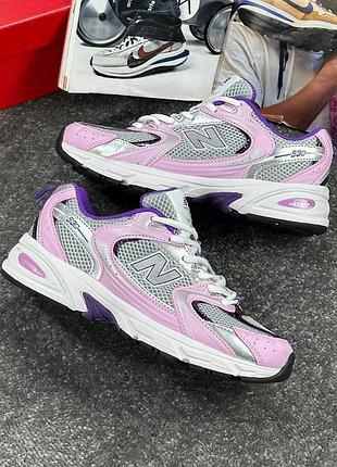 New balance 530 white pink