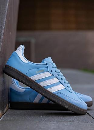 Кроссовки adidas samba argentina blue