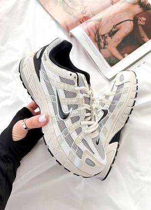 Унисекс кроссовки nike p-6000 сетка