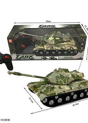 Танк р/к арт. akx529-4 (64шт/2) батар.,світ.,звук,короб 29,5*11,5*12см