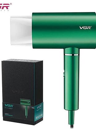 Профессиональный фен vgr v-431 1800 вт с кнопкой холодного воздуха для сушки и укладки волос ve-33
