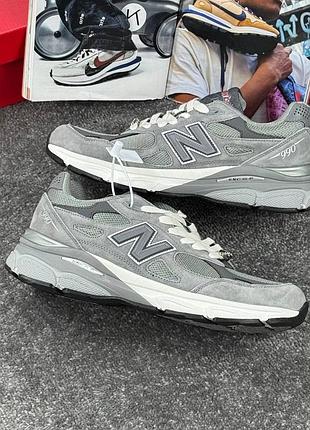 Р.41 кроссовки new balance 990 grey 0845