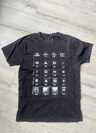 Футболка radiohead з туру 2025