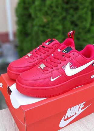 Nike air force 1 lv8 красные