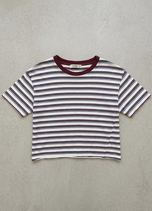 Футболка в полоску pull & bear
