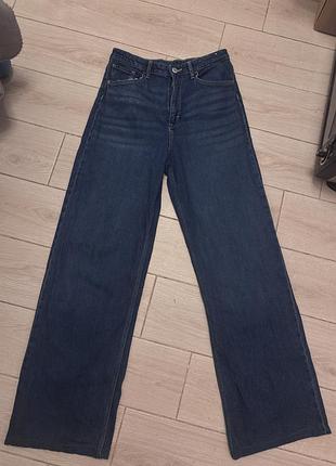 Стильні широкі джинси (wide leg)