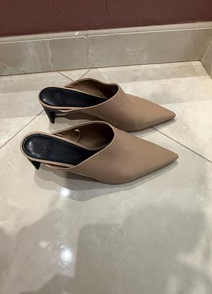 Мюлі туфлі h&m