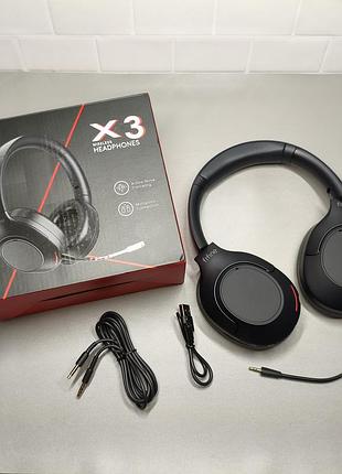 Беспроводные наушники fifine x3 wireless с активным шумоподавлением (anc), bluetooth 5.3