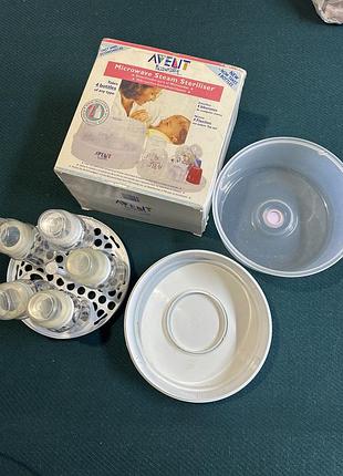 Мікрохвильовий паровий стерилізатор philips avent naturally