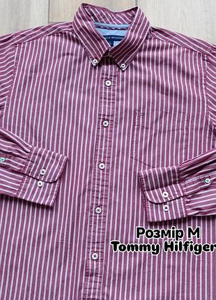 Мужская рубашка фирмы tommy hilfiger