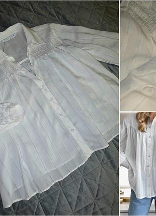 Рубашка расклешенная zara зара.