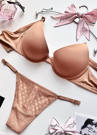 Комплект victoria’s secret набір набор білизна вікторія сікрет белье виктория сикрет бюст