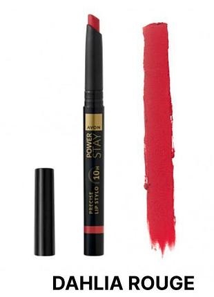 Губная помада суперстойкость avon power stay up to 10 hour, далия руж/dahlia rouge (158511572)