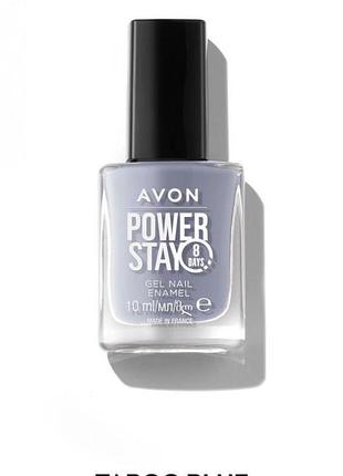 Лак для ногтей avon «суперустойчивость» табу голубого/taboo blue, 10 мл (158511595)