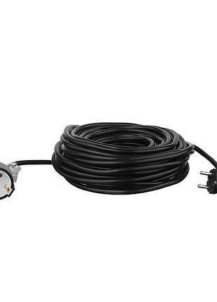 Мережевий подовжувач 2e 2e-pc315m20 1xschuko 3gх1.5мм 20м black