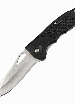 Нож складной карманный с фиксацией liner lock ganzo g619 black 205 мм