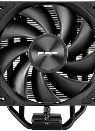 Кулер для процесора fsp np5-b чорний 120 мм вентилятор intel lga1851 lga1700 lga1200 amd am4 am5 (np5-b)