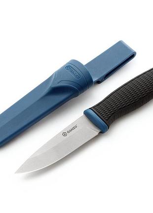 Несложный нож ganzo g806-bl 217 мм голубой