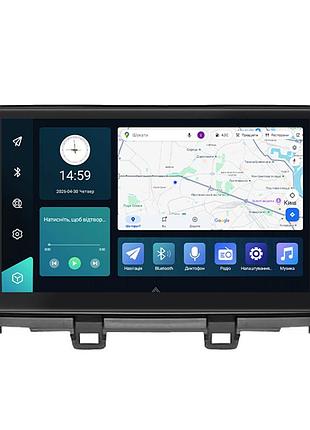 Штатная магнитола lesko совместима с hyundai kona i 2017-2020г 10" 2/32gb 4g wi-fi gps top