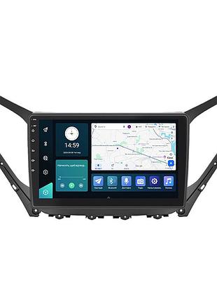 Штатная магнитола lesko совместима с hyundai grandeur v ver. 2 2014-2016г 9" 4/64gb 4g wi-fi gps top