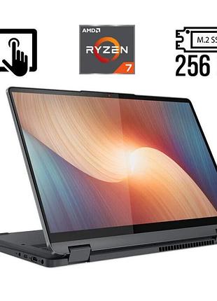 Ноутбук-трансформер б-класс lenovo ideapad flex 5 14alc05 / 14" (1920x1200) ips touch / amd ryzen 7 5700u (8 (16) ядер по 1.8 -