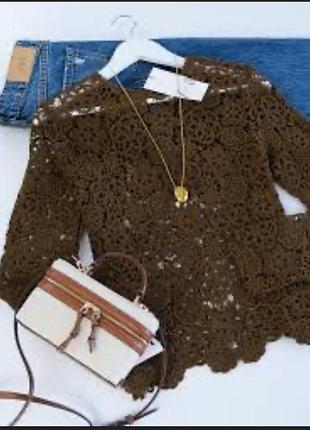 Топ zara cotton 2