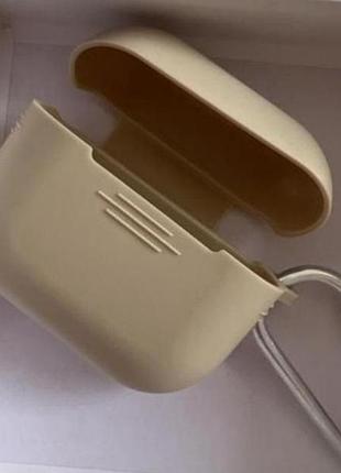 Чохол бежевий airpods 3