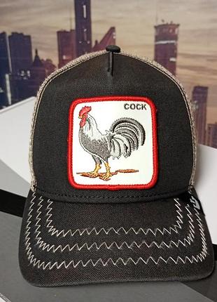 Професійна колекційна кепка-тракер goorin bros. "cock" (animal farm collection)розробка: спроектовано в сан-франциско.one size.art:101-3548 оригінал