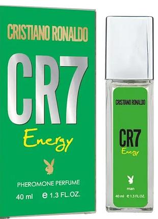 Парфюм для мужчин cristiano ronaldo cr7 energy с ферромонами 40 мл