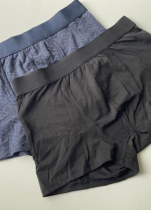 2 шт комплект боксерів труси з бавовни та модалу primark