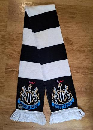Фанатский футбольный шарф newcastle united