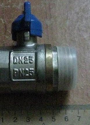 Кран шаровой 1" н.в. pn25