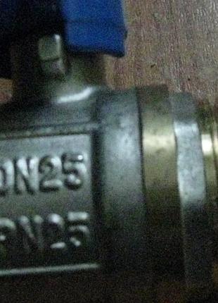 Кран шаровой 1" н.в. pn25 5