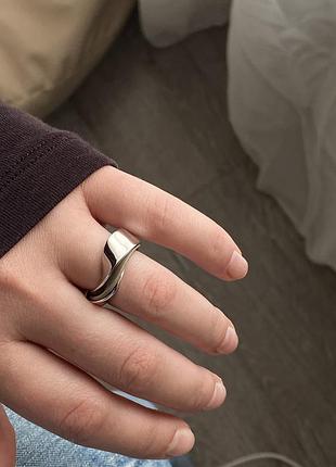 Нова срібляста каблучка polène éole ring — розмір 52 (повний комплект)
