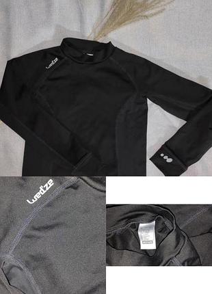 Детская спортивная термокофта / рашгард 🖤
бренд: wedze / decathlon