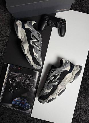 Чоловічі кросівки new balance 9060 grey black