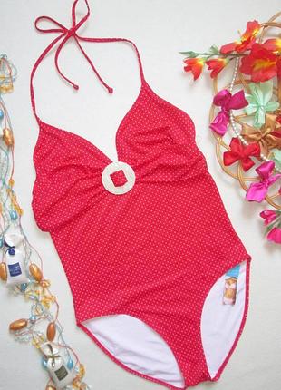 Слитный купальник в мелкий горох per una m&amp;s 09-23 🌺🌴🌺