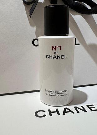 Очищающая пенка-пудра n°1 de chanel с экстрактом красной камелии