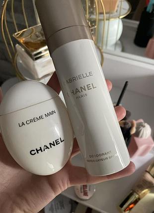 Chanel крем для рук та антіресперант набор