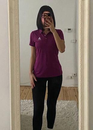 Спортивне поло odlo в кольорі "стигла слива" 💜 стан ідеал, дихаюча тканина!