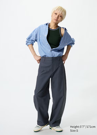 Штани бочки uniqlo 486980